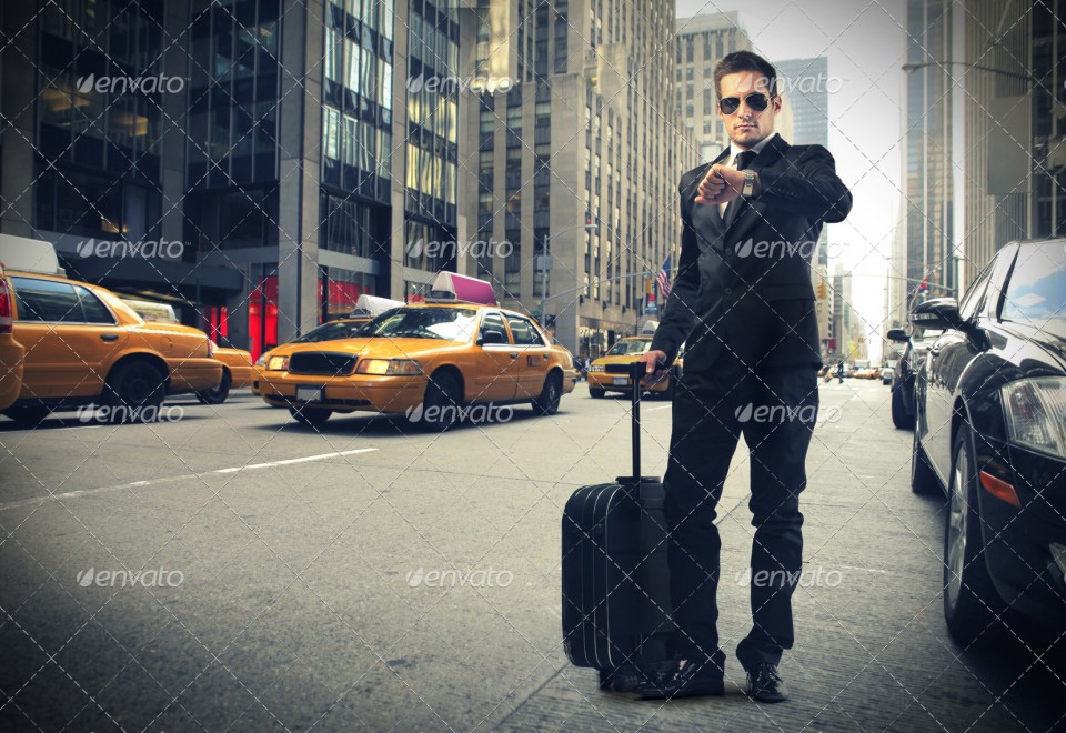 Businessman in New York